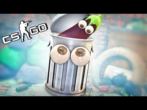 Видео: СПРЯТАЛСЯ В МАНЬЯКЕ КОТОРЫЙ ИГРАЛ ЗА МУСОРКУ - МАНЬЯК КСГО