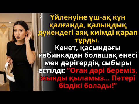 Видео: үш күн қалғанда енемнің “пәтер біздікі болады” деген сыбырын естідім | Жаңа әңгіме