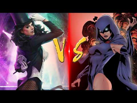 Видео: Затанна против Рэйвен: даже близко не сравнится! Кто победит в схватке? / Герои-злодеи