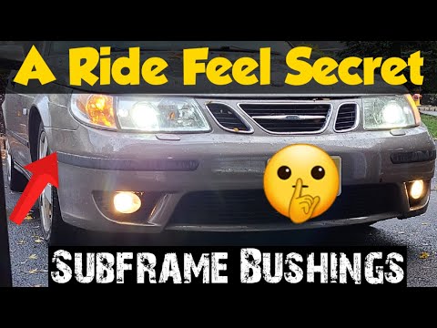 Видео: Мой дешёвый и редкий Saab 9-5 Aero 2004 года выпуска с НОВЫМИ втулками подрамника! #savesaab