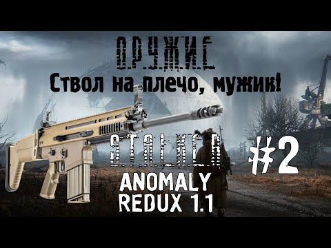 Видео: ОРУЖИЕ S.T.A.L.K.E.R ANOMALY REDUX 1.1