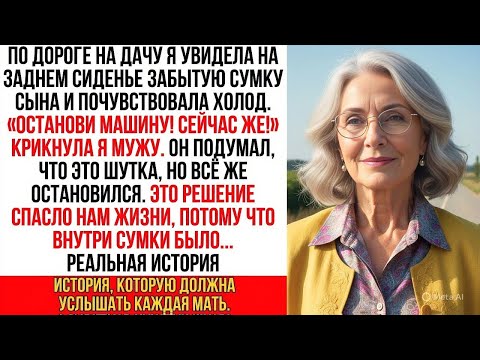 Видео: Я крикнула мужу «ТОРМОЗИ!» То, что я нашла в сумке сына в багажнике, заставило меня застыть в ужасе…