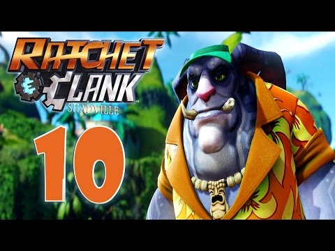 Видео: Ratchet & Clank (PS4) Прохождение игры #10: Планета Покитару и путь на вершину водопада