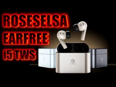 Видео: ROSESELSA EARFREE i5 TWS  - Полный фарш! Отличный звук в блютуз наушниках!