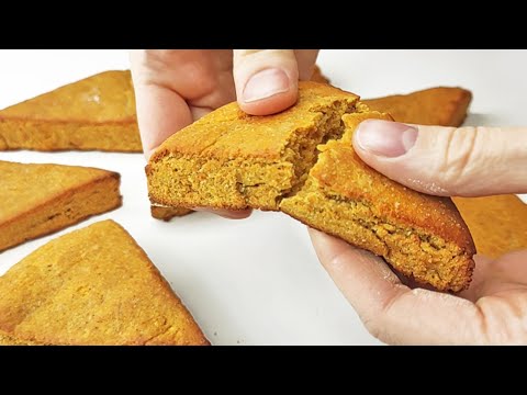 Видео: Низкоуглеводные тыквенные СКОНЫ | ПП Рецепты из тыквы без глютена и сахара | Тыквенное печенье