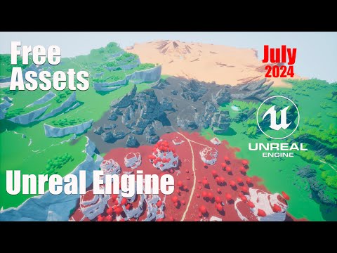 Видео: Бесплатные ассеты Unreal Engine 5 ( 4 ) за июль 2024г