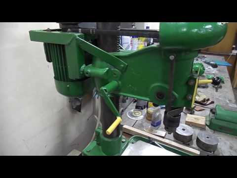 Видео: Реставрация и модернизация сверлильного станка НС-12А