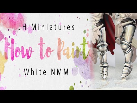Видео: Как красить - Белый NMM