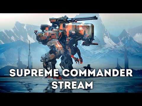 Видео: 🔴ИГРАЕМ С @Robogear  SUPREME COMMANDER