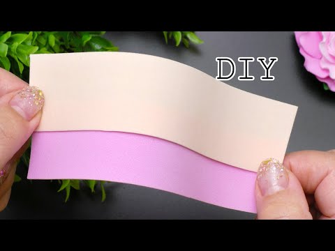 Видео: Взяла несколько отрезков фоамирана 🌹 Розы без шаблонов.