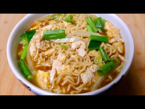 Видео: Самый вкусный суп с лапшой быстрого приготовления, более ароматный и питательный