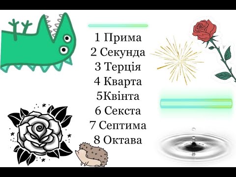 Видео: Інтервали на слух