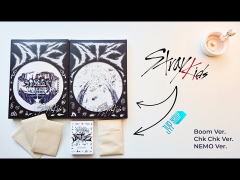 Видео: Stray Kids ATE (Chk Chk, Boom, NEMO ver.) от JYP SHOP | Распаковка альбомов ✨️