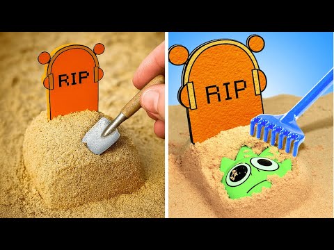 Видео: Прощай, Sprunki 😢 Креативный DIY-крафт, вдохновленный кирпичами