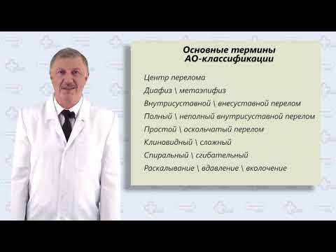 Видео: Классификация переломов АО