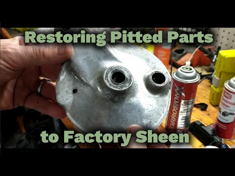 Видео: S-90 Эпизод 4. Восстановление изношенных алюминиевых деталей до заводского слегка полированного вида