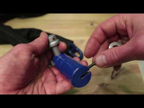 Видео: Навесной замок для цепи толщиной 10 мм. Собственное производство.