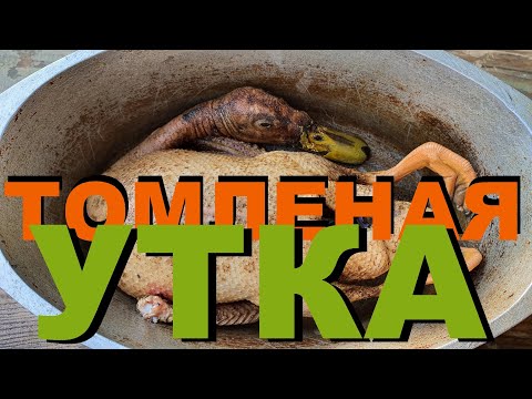 Видео: Томленая дикая утка в бабушкиной утятнице на дровах. Охота на Кубани на утку. Рецепты СЮФ