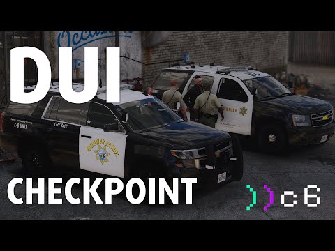 Видео: DUI Checkpoint — code6 GTA 5 ROLEPLAY (ЗАПИСЬ СТРИМА С ТВИЧА)