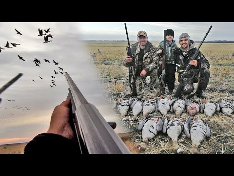 Видео: Супер-охота на гуся! Такое закрытие сезона мы себе и представить не могли