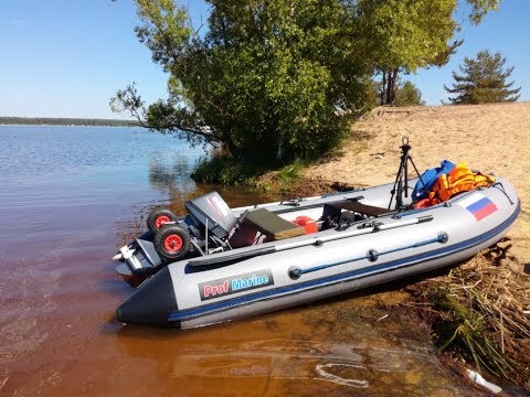 Видео: Yamaha 8 после зимы. Тест с винтом 8х1/2 .