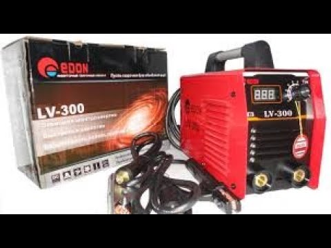 Видео: Сварочный инвертор Edon LV 300