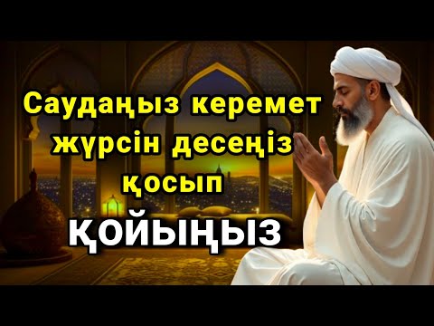 Видео: Жұма күні бұл сүрені міндетті түрде қосыңыз. Нәтижесін көресіз #құран