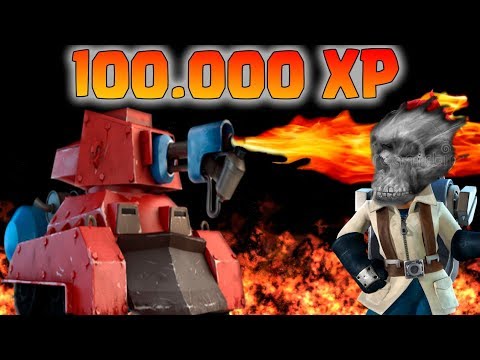 Видео: ОгнеТанки 100.000 ХП 126% + Эверспарк. BOOM BEACH