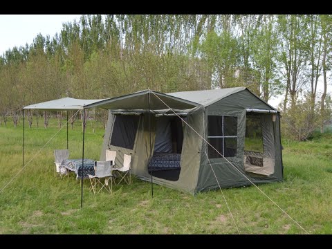 Видео: Надувная палатка TUOHAI 2507