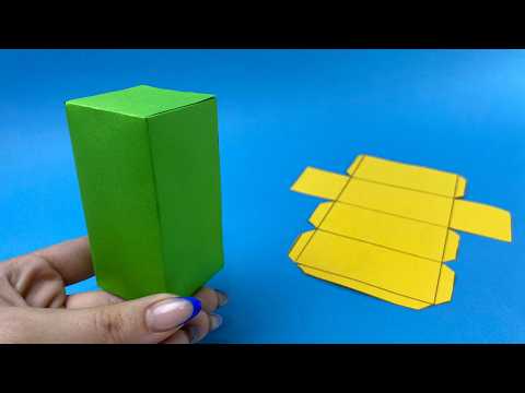 Видео: Как сделать квадратную призму | 3D-модель формы