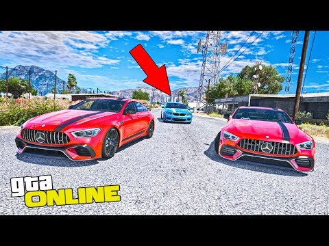 Видео: Кошки Мышки в ГТА 5 Онлайн. Попробуй уйти от BMW M5