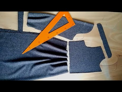 Видео: Как легко сделать и сшить длинное платье