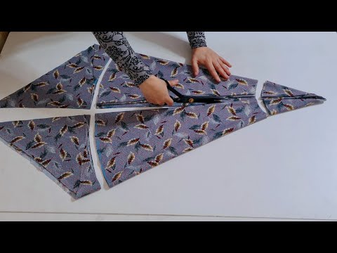 Видео: ✅🔥Тенденция этого года🌹Секреты великих портных♥️Вы удивитесь, насколько легко сшить платье