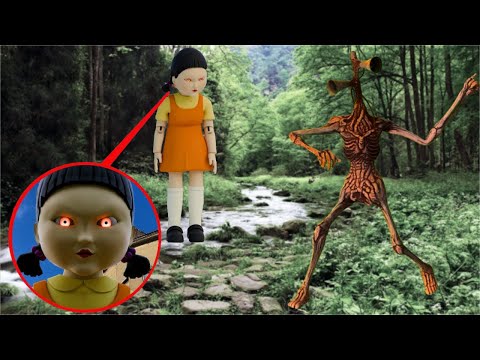 Видео: СИРЕНОГОЛОВЫЙ или КУКЛА из ИГРЫ в КАЛЬМАРА напала на нас??? | Пришлось устроить камуфляжные прятки