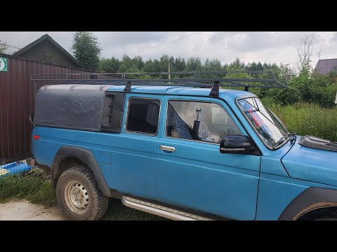 Видео: Техничка. Обновил самодельный кунг и багажник