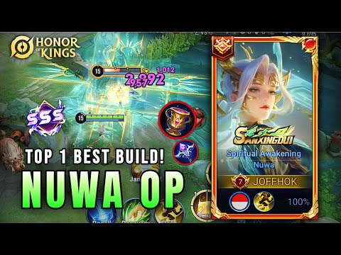 Видео: НЕРЕАЛЬНЫЙ УРОН! Нюва — самый сильный мидер в Honor of Kings | Топ-1 лучших сборок