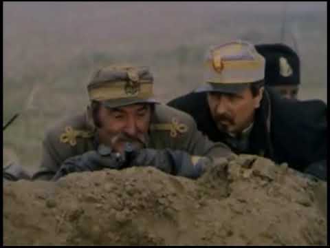 Видео: Битката при Оряхово 1877 г, откъс от румънския филм "За родината" 1977