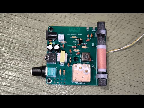 Видео: DIY Kit радіо конструктор AM передавач 530-1600 KHz 9-12v
