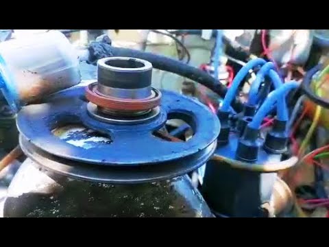 Видео: Замена заглушки блока цилиндров и сальника коленвала ВАЗ 2101- Ваз 2130