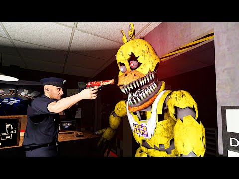 Видео: АНИМАТРОНИКИ ПУГАЮТ ОХРАННИКА FNAF COOP GMOD ► Garry's Mod