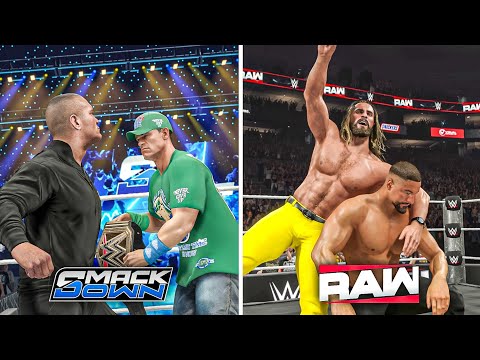 Видео: WWE 2K25: 10 лучших моментов Raw и Smackdown (после WrestleMania)