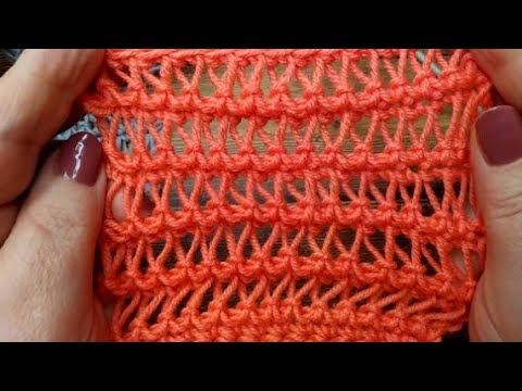 Видео: Бесподобная мережка крючком. Beautiful openwork crochet pattern
