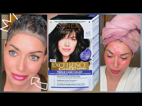 Видео: КАК ПОКРАСИТЬ ВОЛОСЫ ДОМА | L'Oreal Paris Excellence Cool Creme