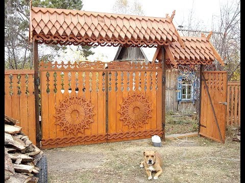 Видео: Деревянные кружева домов. Часть 4