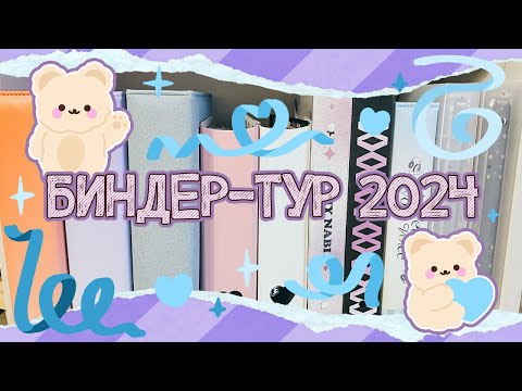 Видео: ~ БИНДЕР-ТУР 2024 | Обзор всех коллекций, которые я собираю ~