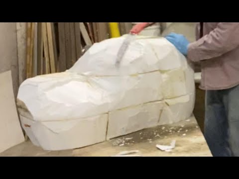 Видео: Как сделать искусственный камень из пенопласта