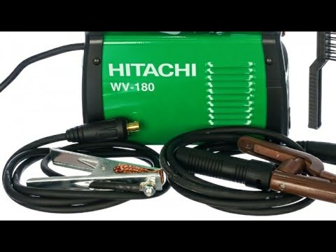 Видео: сварочный аппарат Hitachi WV-180