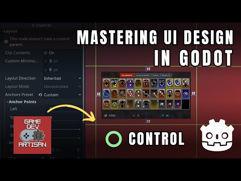 Видео: Изучите узлы управления пользовательским интерфейсом Godot
