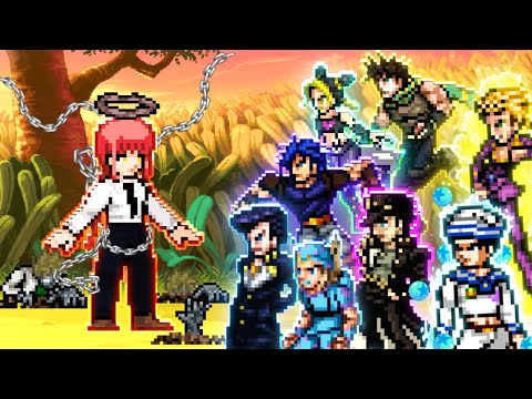 Видео: Макима против всех ДжоДжо | Control Devil против Stand Power