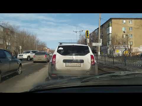 Видео: Казахстан 2021.Актобе , центральный проспект, 16 школа.